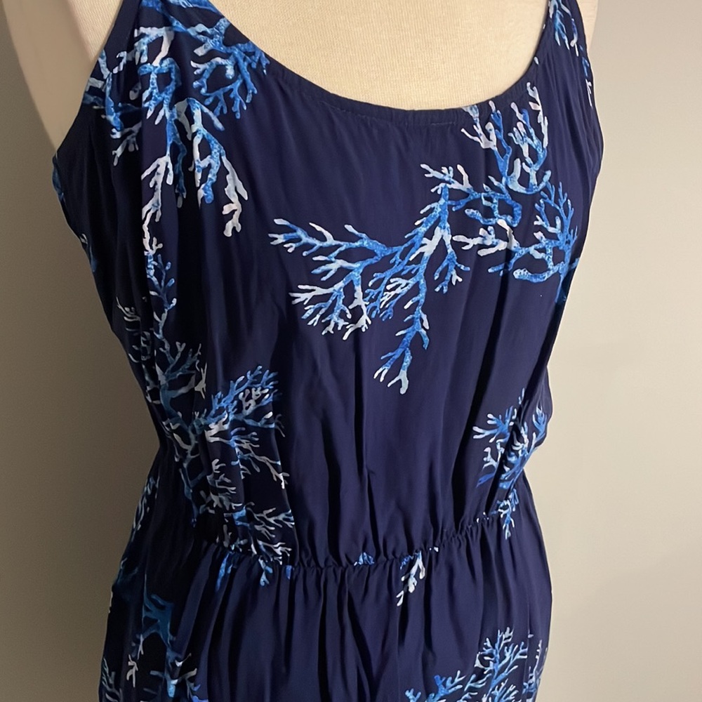 Like new Coral navy dress! - Picture 2 of 4